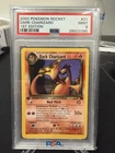 Pokémon TCG Team Rocket Dark Charizard 21/82 1st Edition PSA 9 Rare
