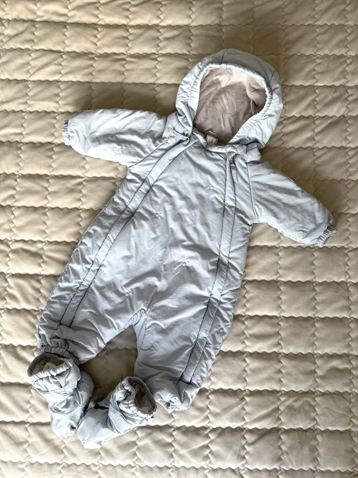 Leokid Snowsuit + Winter boots LOON 56-62 Gr.  - Bild 1 von 4