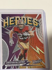 2023 Panini Prestige - Heroes Insert Christian McCaffrey #H-9 49ers NFL