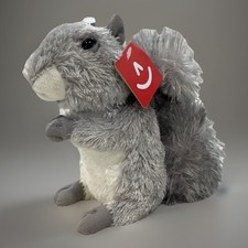 2019 Aurora Nutty 30532 Gray Squirrel Plush Stuffed Animal 6  Toy Woodland W/tag