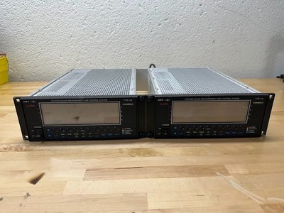 Lot of 2 MKS Type 146C-AAANO-1 Rack Mount Vacuum Gauge Controllers