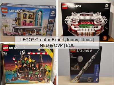 LEGO  Creator Expert, Icons, Ideas, Architecture | NEU & OVP | EOL