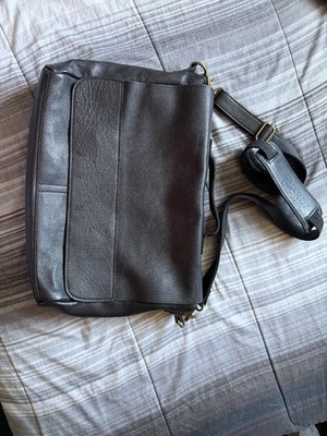 leather messenger bag men used
