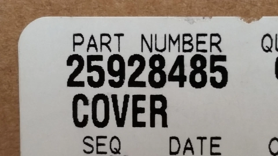 SEAT COVER -3rd Row fits 07-14 EscaladeTahoe Suburban Yukon GM 25928485 Foto 4 de 4