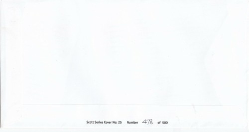 (84787) GB Steven Scott FDC Christmas Angel Court London EC2 1998 n. 478 di 500 - Foto 2 di 2