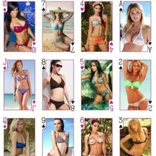 One Deck Swimwear Beauty Pattern Playing Card (BRAND NEW)
