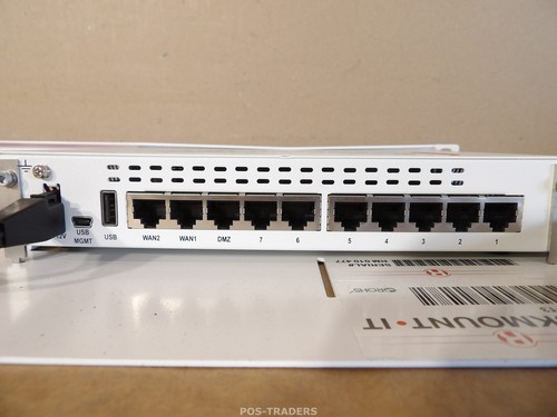 Firewall de seguridad de red Fortinet FortiGate 60D P14482-03-04 - INCLUYE FUENTE DE ALIMENTACIÓN / RM - Imagen 6 de 9