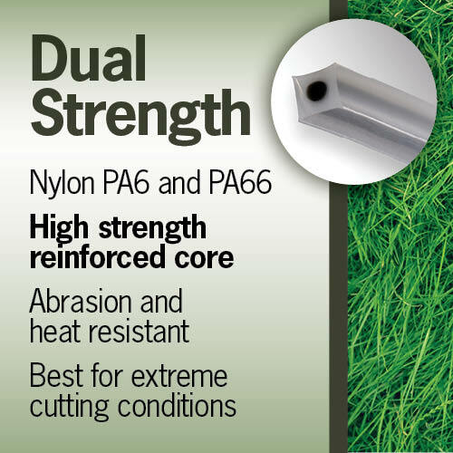 Terre Products Quality Trimmer Line Length 49ft Dual Strength Commercial .095in. - Picture 5 of 11