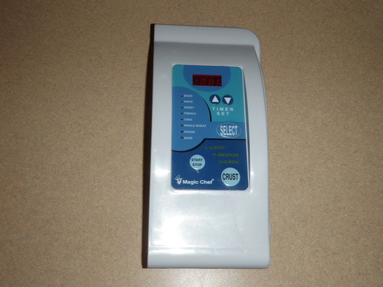 Magic Chef Bread Maker Machine Control Panel CBM250 (250-2)