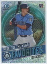 2021 Mega Box Rookie of the Year Favorites Refractors #RRYEW Evan White