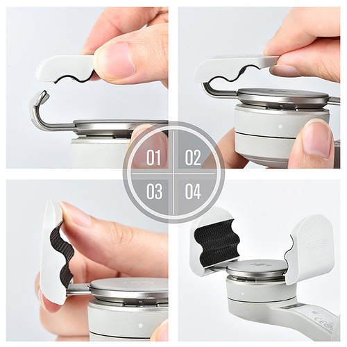 For DJI OM 5 Handheld Stabilizer Magnetic Phone Clamp Clip Extension Buckle - Picture 6 of 8