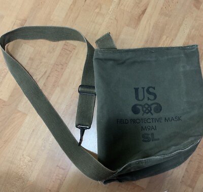 US FIELD PROTECTIVE MASK ミリタリー 実物 バッグ付き 【公式通販】