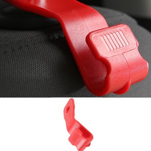 Car Interior Seat Hook Up Cover Trim ABS Red Fit For 2018 ...