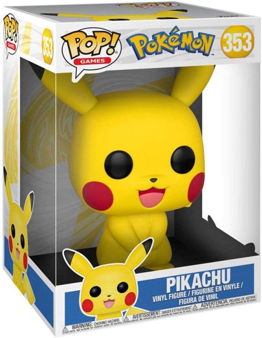 En Oferta Figura De Acción De Vinilo Funko Pikachu De 10 Pulgadas Ex Pantalla