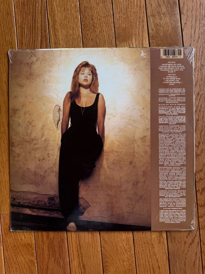 NEW-SEALED-Pia Zadora - Pia Z (LP-OZ-45273) VINYL-RECORD - Image 2 of 2