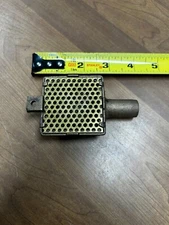 NOS Bronze Bilge Strainer 4" OAL, 2"x2" Screen  Chris Craft Century