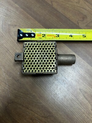 NOS Bronze Bilge Strainer 4'' OAL, 2''x2'' Screen  Chris Craft Century
