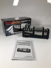 Chef’sChoice 290 AngleSelect Hybrid Diamond Hone Knife Sharpener Combines Electr