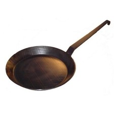 Bratpfanne Schmiedeeisen Pfanne Eisenpfanne Tiegel Ø 28 cm