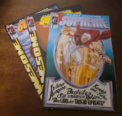 Supreme - Alan Moore - Komplette Reihe Nr. 1, 2 & 3 - Generation Comics Marvel