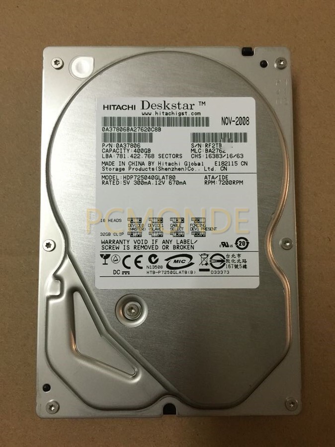 Hitachi 250 GB 7200rpm Buffer 16mb Sata Hard Drive (HDP725025GLA380) | eBay