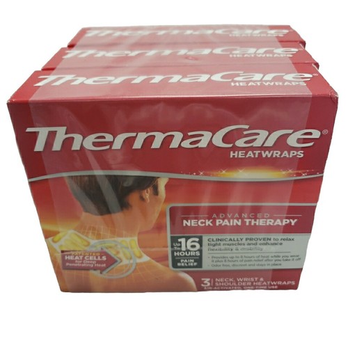 ThermaCare Heatwraps Neck Pain Therapy 3 Pack Neck, Wrist, Shoulder 10/
