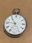 Antique 925 Silver OpenFace 48mm Pocket Watch, signed R. Seale, Clonmel, c1882
