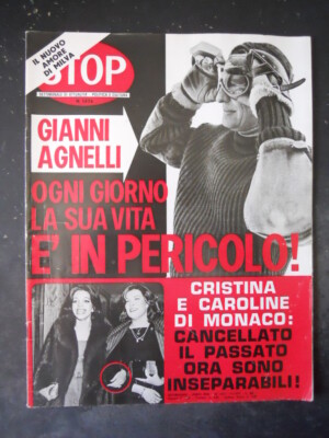 STOP 1474 1977 GIANNI LAGNELLI CAROLINA DI MONACO MINA RIVERA VIVIANI [G779]