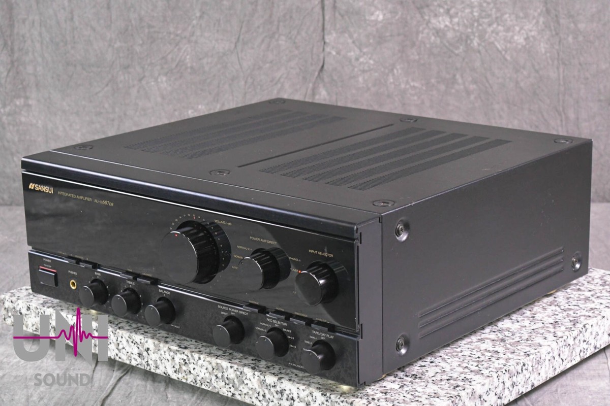 アンプ INTEGRATED AMPLIFIER sansui SANSUI AU-α607DR Stereo Integrated Amplifier in Good