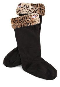 hunter leopard wellies