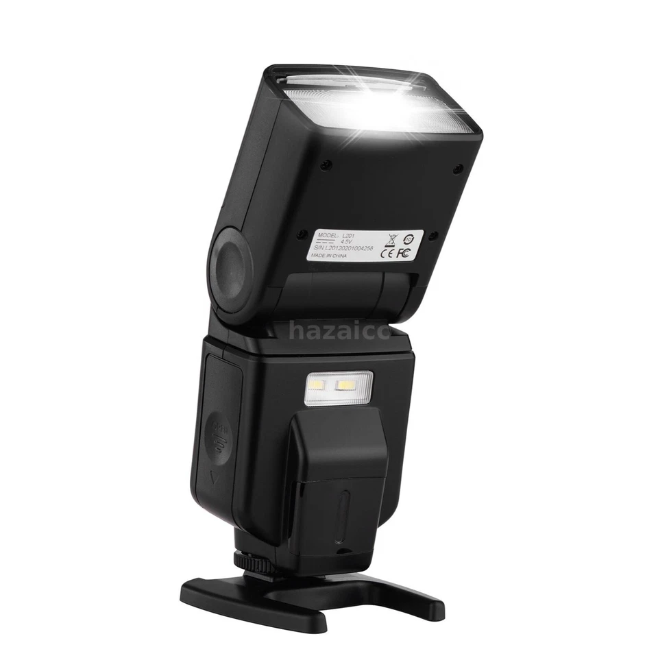 Universal Wireless Camera Flash Light Speedlite LCD DSLR Canon Nikon Pentax Sony - Image 2 of 4