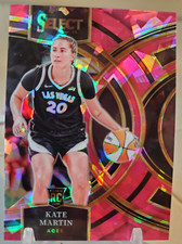 2024 Select WNBA KATE MARTIN #144 Pink Cracked Ice Prizm Gold Rookie Card ACES