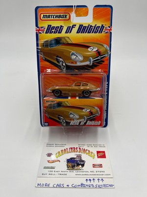 Matchbox Best Of British #12 1961 Jaguar E-Type Light Brown 174D