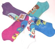 Disney Pixar Toy Story 4 No Show Ankle Socks 5 Pair 9-11 NEW Forky Woody Buzz