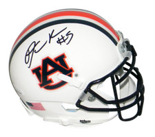 DERRICK BROWN AUTOGRAPHED SIGNED AUBURN TIGERS MINI HELMET JSA