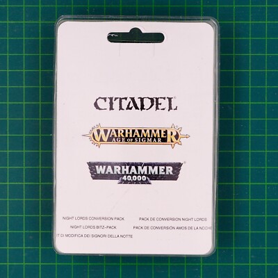 Night Lords Conversion Pack #17020 Warhammer 40,000 Games Workshop OOP