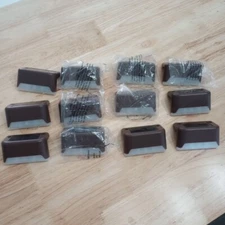 12 Pcs Solar LED Bright Deck Lights Outdoor Garden Patio Railing Path Lighting