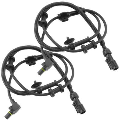 2PC ABS Wheel Speed Sensor Front For F-250 F-350 Super Duty SRW Excursion  CA