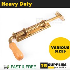 High Quality Heavy Duty Drop Bolt Spring Loaded Gate Bolt Tower Bolt Gate Latch