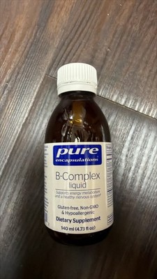 Pure Encapsulations B-Complex Liquid 140 ml Vitamin B Supplement New Sealed