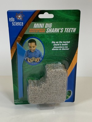 Edu Science Mini Dig Shark s Teeth - Toys R Us - 25511 - Vintage - NEW