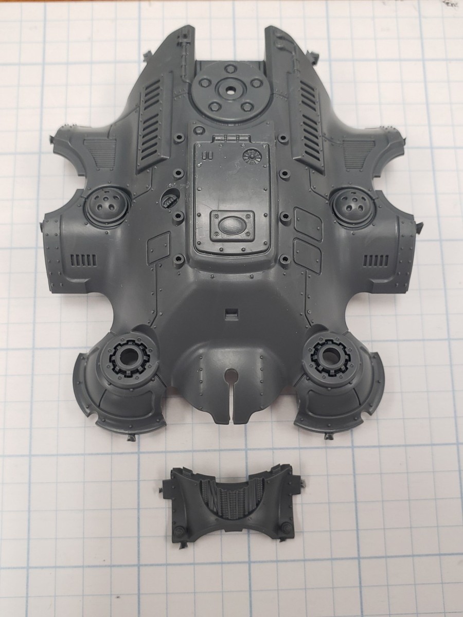 Warhammer 40k Imperial Knights Bits Knight Dominus CASTELLAN Top