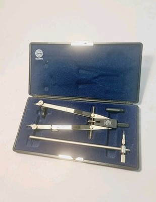 Vintage Ecobra 4202 Präzisions-Zeichnungsset Kompass-Kit, Made in Germany