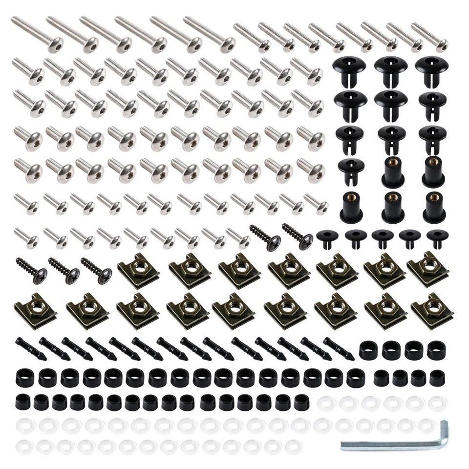 Tornillos de carenado completos pernos clips de hardware para Honda CBR500R 2019 - 2023 20 22 Foto 4 de 4