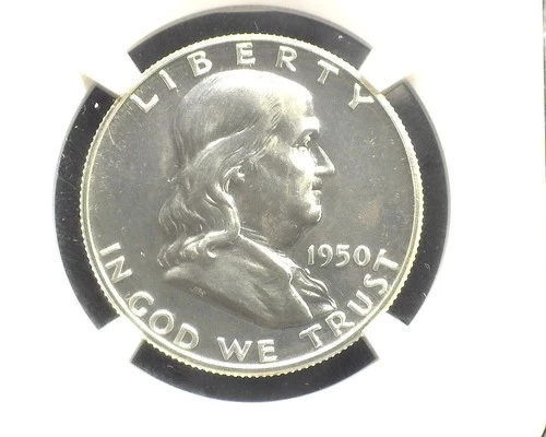 HS&C: 1950 Franklin Half Dollar NGC PF65 - US Coin
