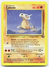 Pokemon Cubone 50/64 Jungle MP [DOM84H] on eBay
