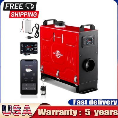 Diesel Air Heater 8KW bluetooth APP LCD Thermostat For Car Boat Motorhome Truck