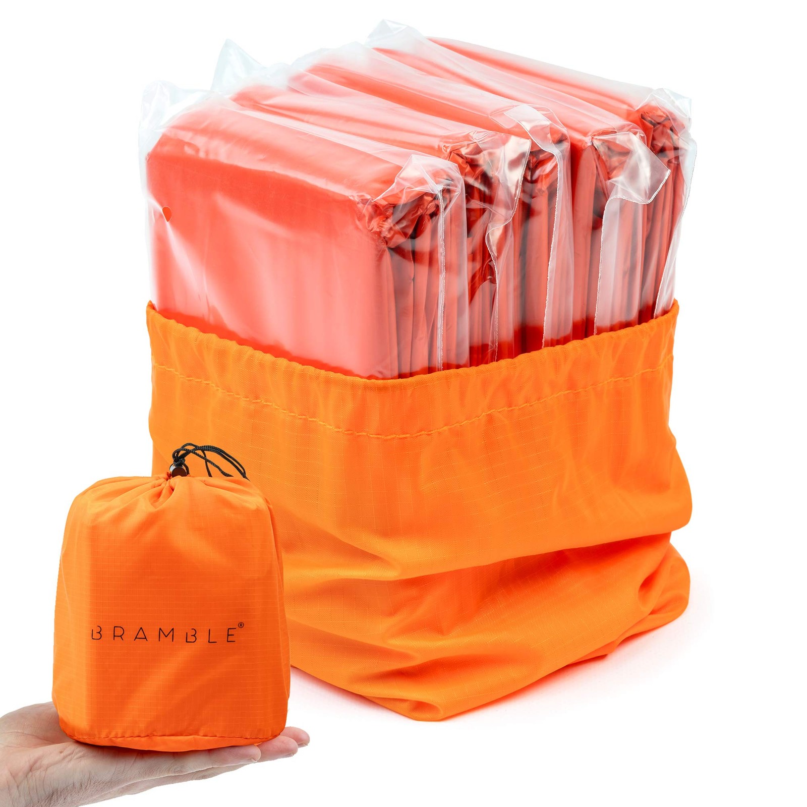 Bivvy couverture thermique de survie imperméable contre le froid