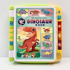 Leap Frog Touch  Learn Dinosaur Book Learning Friends Rare Tested Working VGC