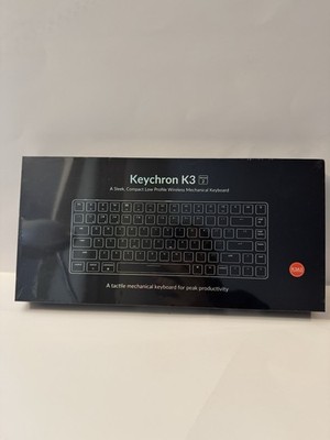 Keychron K3 Pro Wireless Mechanical Keyboard 75% Layout QMK/VIA Programmable